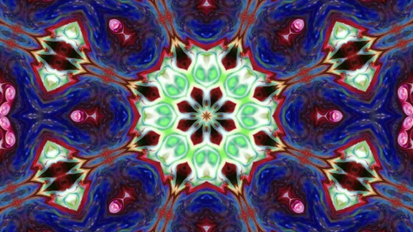 Pozadí abstraktní barevný kaleidoskop — Stock fotografie