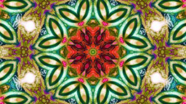 soyut renkli kaleydoskop arka plan