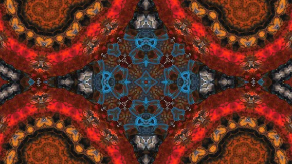 Pozadí abstraktní barevný kaleidoskop — Stock fotografie