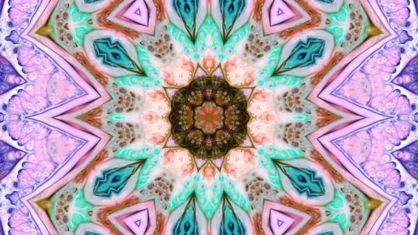 Pozadí abstraktní barevný kaleidoskop — Stock fotografie