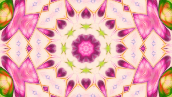 Pozadí abstraktní barevný kaleidoskop — Stock fotografie