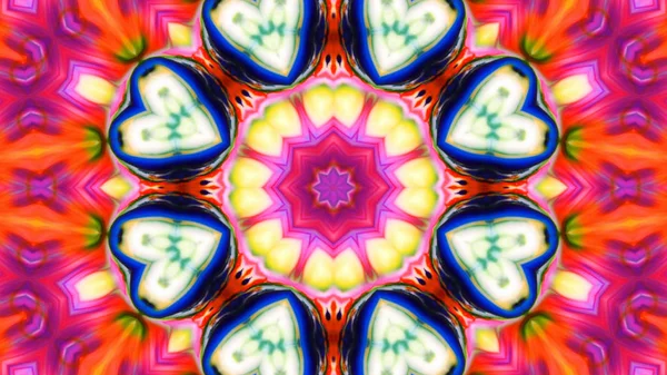 Abstrakte bunte Kaleidoskop Hintergrund — Stockfoto