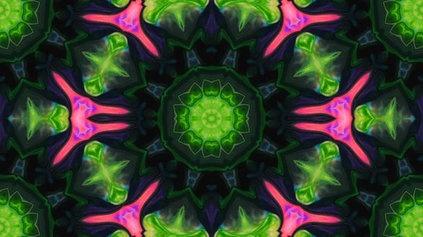 Pozadí abstraktní barevný kaleidoskop — Stock fotografie