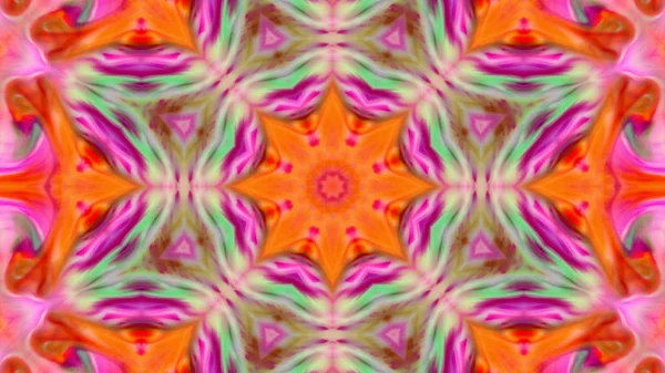 Pozadí abstraktní barevný kaleidoskop — Stock fotografie