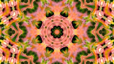 soyut renkli kaleydoskop arka plan