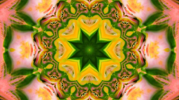 Pozadí abstraktní barevný kaleidoskop — Stock fotografie