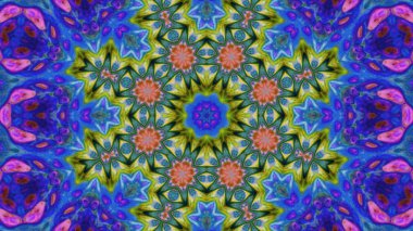 soyut renkli kaleydoskop arka plan