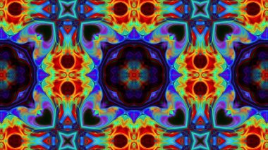 soyut renkli kaleydoskop arka plan