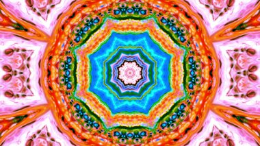 soyut renkli kaleydoskop arka plan