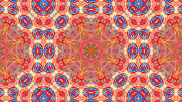 Pozadí abstraktní barevný kaleidoskop — Stock fotografie