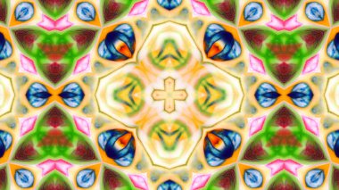 soyut renkli kaleydoskop arka plan