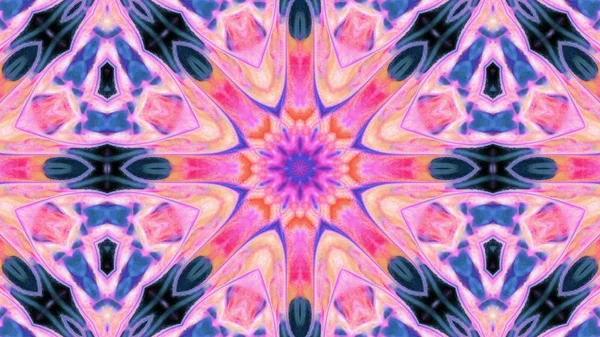 Abstract Colorful Kaleidoscope Background — Stock Photo, Image