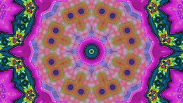 Abstract colorat Kaleidoscop Fundal — Fotografie, imagine de stoc