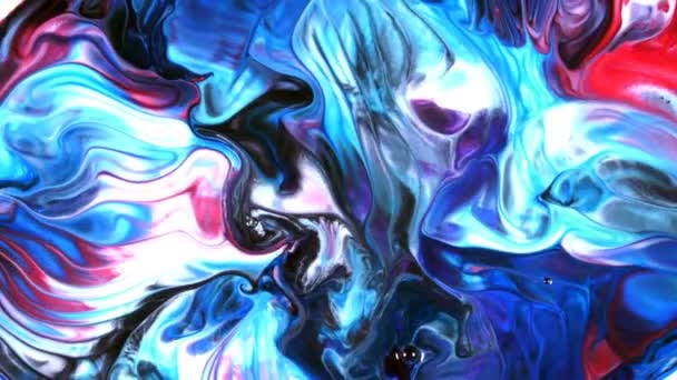  Mouvement artistique liquide de peinture colorée abstraite 