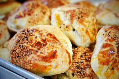 Kahvaltıiçin Lezzetli Tuzlu Pasta Gıda 