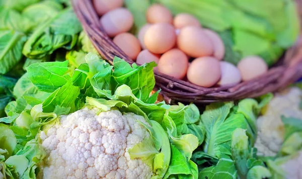 Healthy and Organic Vegetable Cauliflower
