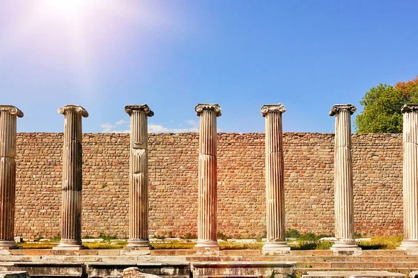 Bergama Türkiye Antik Tıp Merkezi Asklepion — Stok fotoğraf