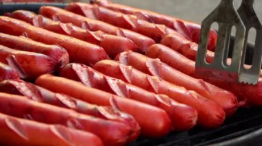 Barbekü Yangın Sosis