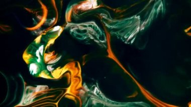  Soyut Renkli Mürekkep Patlaması