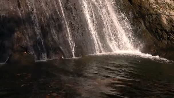 Vista Cascada Naturaleza — Vídeos de Stock