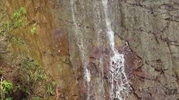 Vista Sulla Cascata Natura — Video Stock