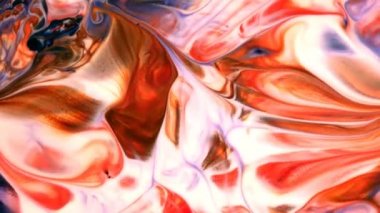  Süt Üzerine Soyut Mürekkep Hareketi 