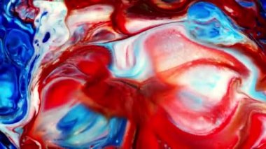 Soyut Renkli Boya Patlaması