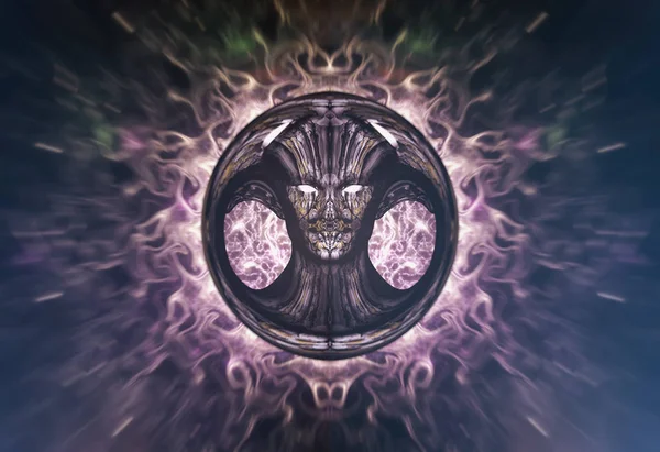 Psychedelic görsel sanat albüm kapağı veya Poster için herhangi bir soyut amaçlıdır büyük arka plan resmi!