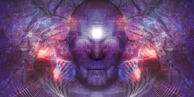 Hi-Tech Psychedelic Dark Art Concept herhangi bir manevi amaçlar için büyük bir arka plan görüntüsü. Mesela; Meditasyon Görsel veya Goblen Manevi Dekorasyon Spiritualism İlgili Haberler Psychedelic Tasarım, Goblen, Albüm Kapağı veya Broşür