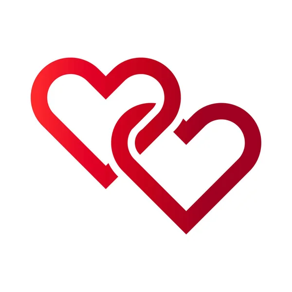 Εικονίδιο του φορέα της ανάγνωσης καρδιάς στον λευκό bgackground — Διανυσματικό Αρχείο