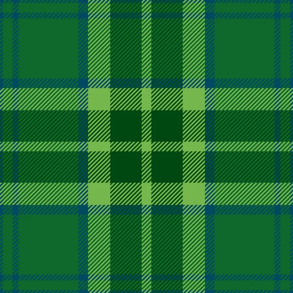 Vector tartan background for st. patrick's day — Stock Vector