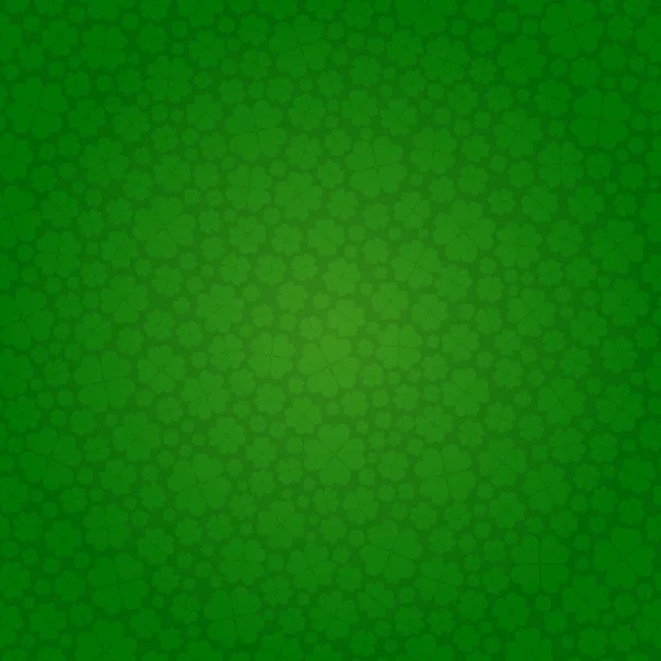 Vector Saint Patrick's day sömlös shamrock bakgrund — Stock vektor