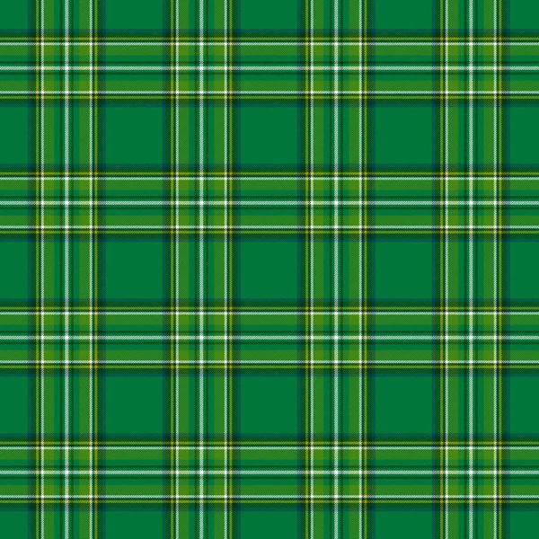 Vector tartan background for st. patrick's day — Stock Vector