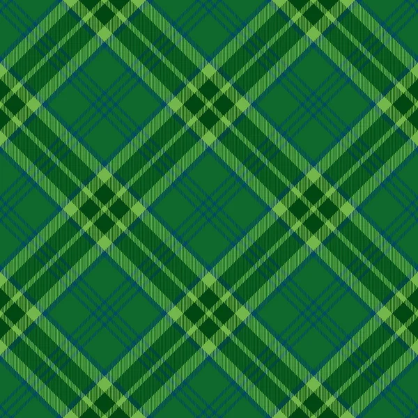 Vector tartan background for st. patrick's day — Stock Vector