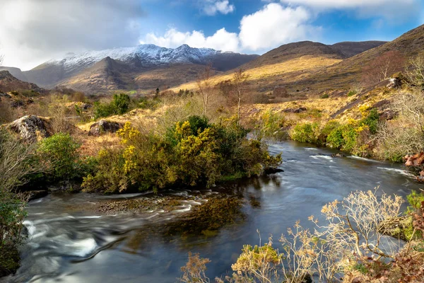Прекрасний Вид Найвищі Ірландські Гори — стокове фото