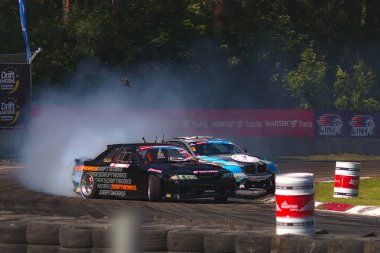 Riga, Letonya - 02 Ağustos 2019 - Pawel Korpulinski - Martin Richards