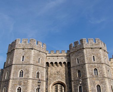 19 Eylül 2020 - Windsor UK: Kopya alanı olan Windsor Kalesi