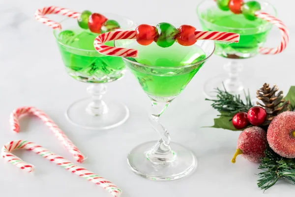 Mint Julep mocktails ready for drinking. — Stock Photo, Image