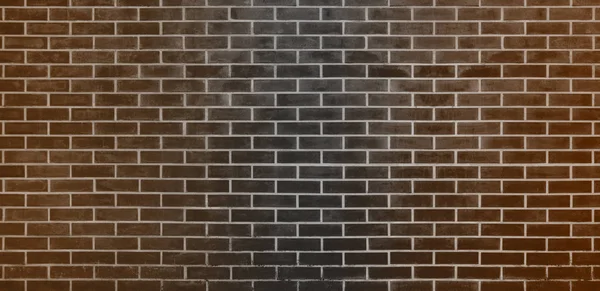 Ziegelwand Schwarze Braune Ziegel Wand Textur Hintergrund Für Grafische Gestaltung — Stockfoto