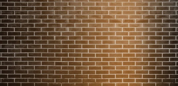 レンガの壁 グラフィックデザインのためのブラックブラウンレンガの壁テクスチャの背景 — ストック写真