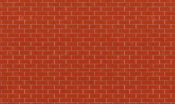 Mur Ceglany Czerwone Pomarańczowe Cegły Ściana Tekstura Tło Projektowania Graficznego — Wektor stockowy