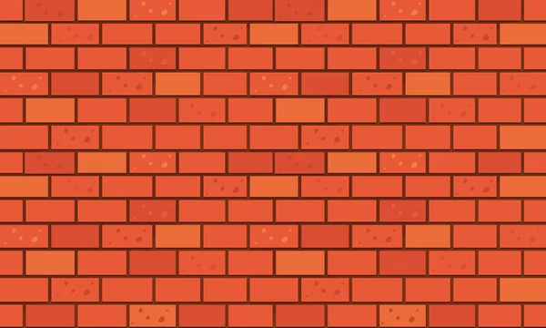 Mur Briques Fond Texture Murale Briques Rouges Orange Pour Conception — Image vectorielle