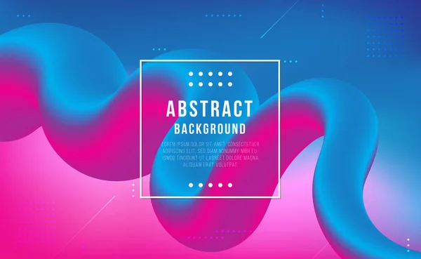 Fond Abstrait Moderne Hipster Graphique Futuriste Bannière Technologie Numérique Coloré — Image vectorielle