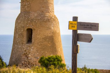 Torre del Gerro kulesi, Denia, İspanya
