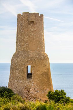 Torre del Gerro kulesi, Denia, İspanya