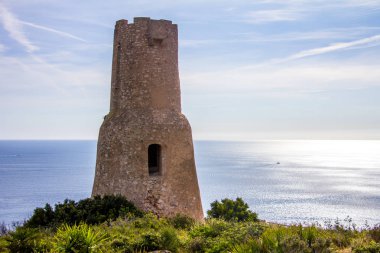 Torre del Gerro kulesi, Denia, İspanya