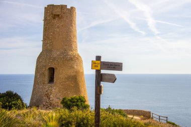 Torre del Gerro kulesi, Denia, İspanya