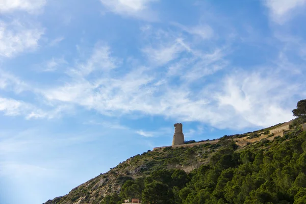 16. yüzyıl antik kule, Torre del Gerro, Denia, İspanya — Stok fotoğraf