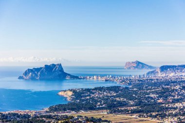 Ifach Rock Tabiat Parkı veya İspanya 