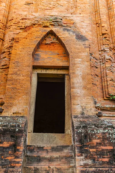 Twin Towers Ancient Architecture Cham Quy Nhon Viet Nam — Stock Photo, Image